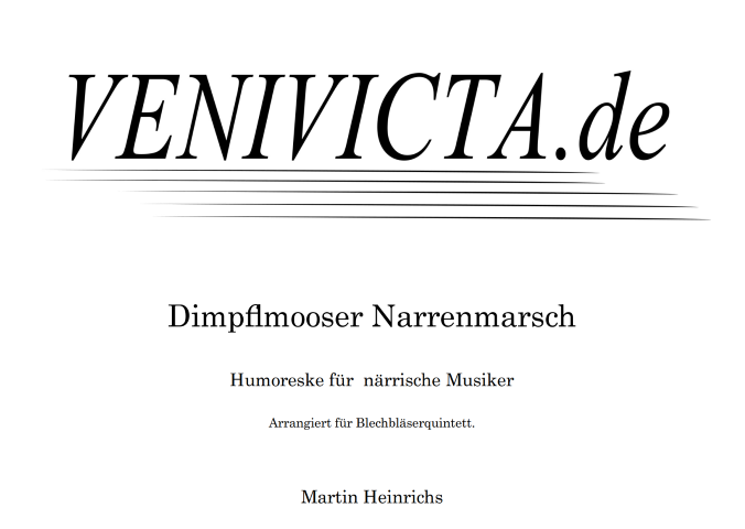 dimpflmooser quintett