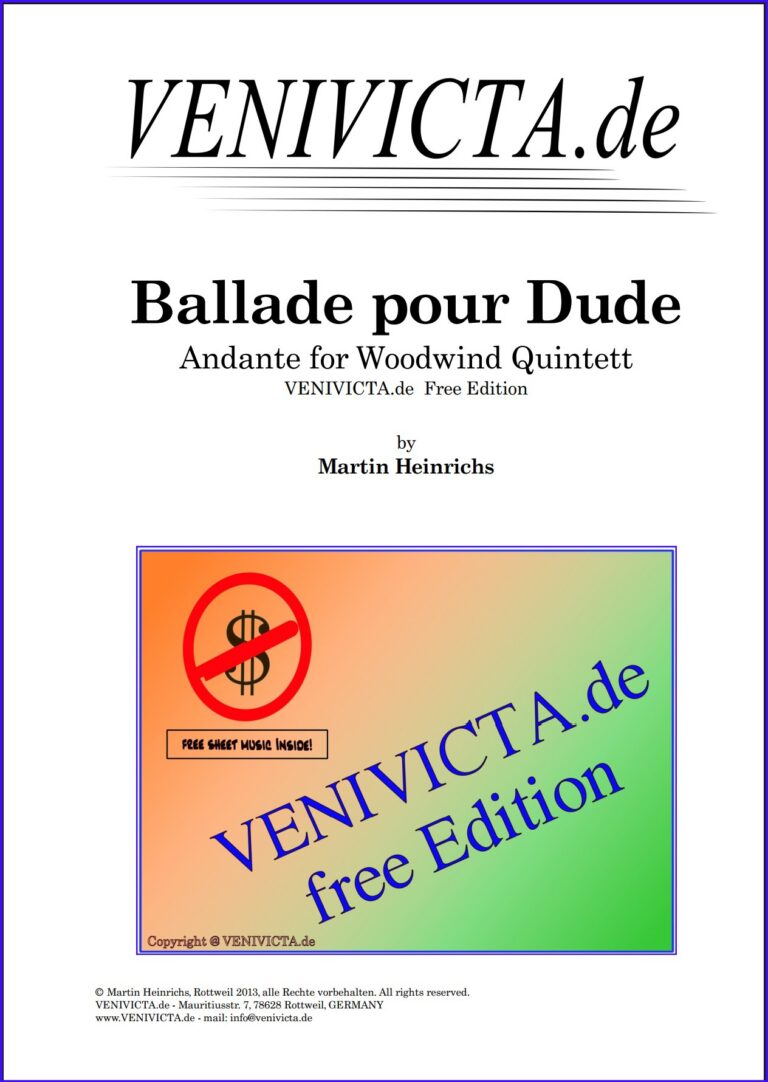ballade pour dude deckblatt