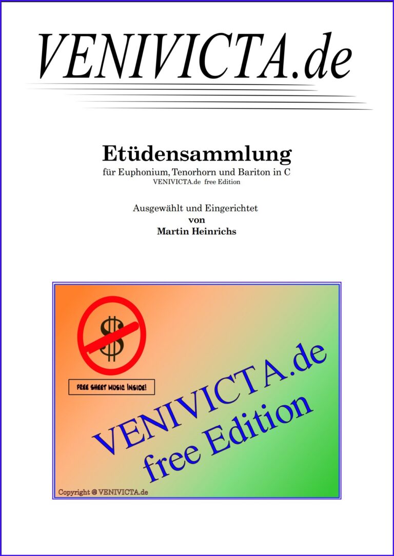 Etuedensammlung f&uuml;r Euphonium (Tenh./Bar)