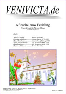 6 St&uuml;cke zum Fr&uuml;hling f&uuml;r Weisenbl&auml;ser